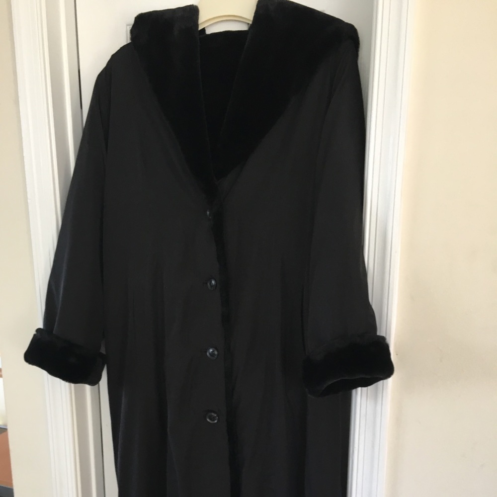 Like New Calvin Klein reversible winter coat Large
